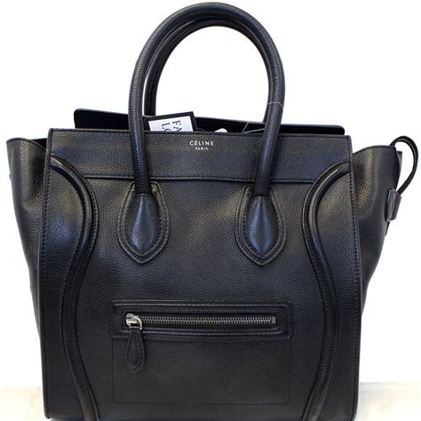 Celine // Black Leather Paris V